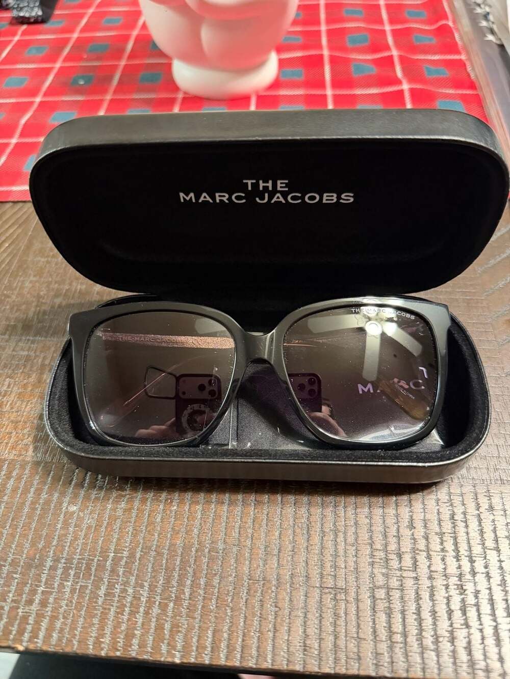 The Marc Jacobs Black Oversized Sunglasses Marc582/S